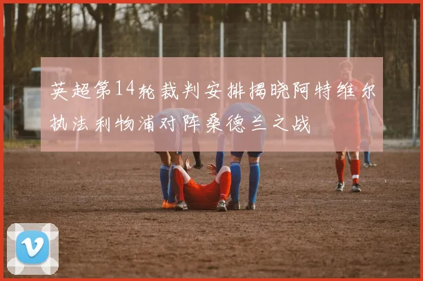 英超第14轮裁判安排揭晓阿特维尔执法利物浦对阵桑德兰之战